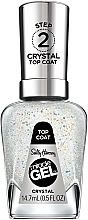 Духи, Парфюмерия, косметика Верхнее покрытие с блестками - Sally Hansen Miracle Gel Top Coat