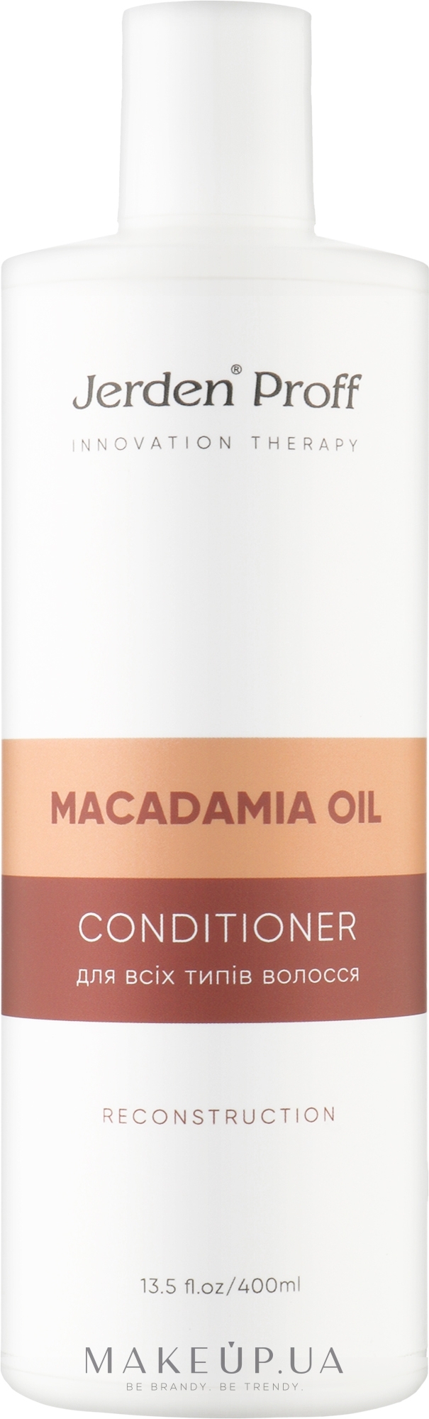 Кондиционер для волос с аргановым маслом "Восстанавливающий" - Jerden Proff Argan Oil Conditioner — фото 400ml