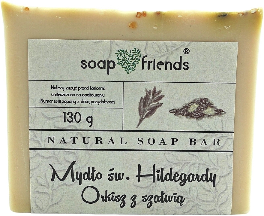 Гліцеринове мило для тіла - Soap&Friends Saint Hildegard — фото N1