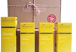 Духи, Парфюмерия, косметика Набор - Bielenda Professional SupremeLab Barrier Renew (cr/50ml + tonic/200 ml + peel/70g + ser/50 ml)