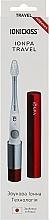 Парфумерія, косметика Електрична іонна зубна щітка, червона - Ionickiss Ionpa Travel