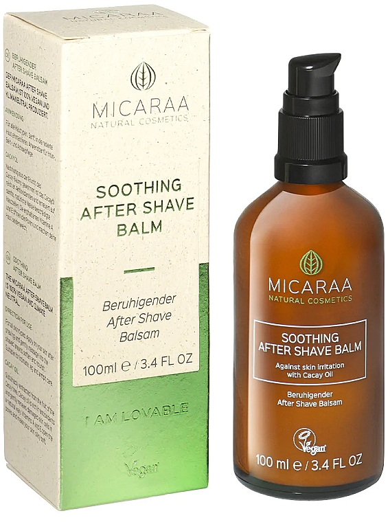 Успокаивающий бальзам после бритья - Micaraa Soothing After Shave Balm — фото N2