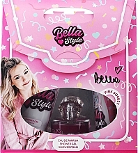 Bella Style Pink Sorbet - Набір (sh foam/200ml + sh gel/250ml + edp/60ml) — фото N2