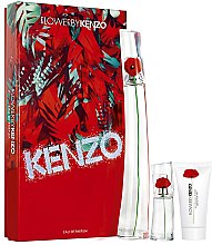 Парфумерія, косметика Kenzo Flower by Kenzo - Набір (edp/100ml + b/m/50ml + edp/mini/15ml)