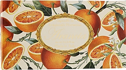 Набір туалетного мила "Апельсин" - Saponificio Artigianale Fiorentino Orange — фото N1