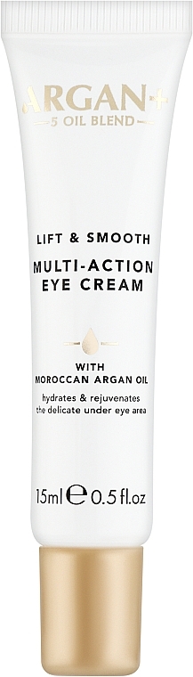 Крем для шкіри навколо очей "Морокканська арганова олія" - Argan+ Moroccan Argan Oil Multi Action Eye Cream — фото N1