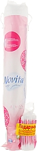 Духи, Парфюмерия, косметика Набор - Novita Soft Comfort&Care (cotton/pads/150pcs + cotton/buds/160pcs)