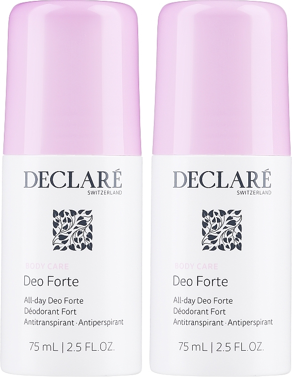 Набор - Declare Deo Forte (deo/2x75ml) — фото N2