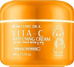 Парфумерія, косметика Крем для обличчя - 3W Clinic Dr.K Vita-C Whitening Cream
