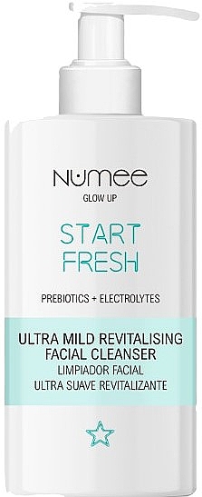 Ультрам'який відновлювальний очищувальний засіб для обличчя - Numee Glow Up Start Fresh Ultra Mild Revitalising Facial Cleanser — фото N1