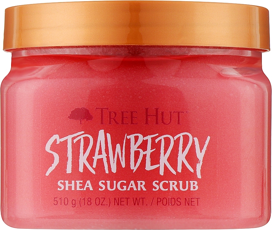 Скраб для тіла "Полуниця" - Tree Hut Strawberry Sugar Scrub