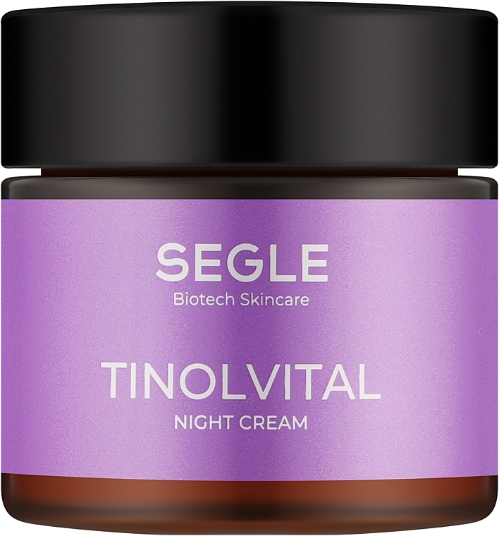 Нічний крем проти старіння шкіри обличчя - Segle Tinolvital Night Cream — фото N1