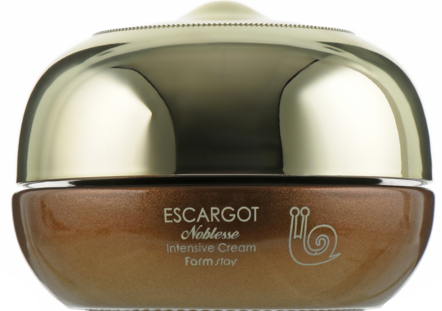 Крем для обличчя, з екстрактом короліського равлика - FarmStay Escargot Noblesse Intensive Cream — фото N2
