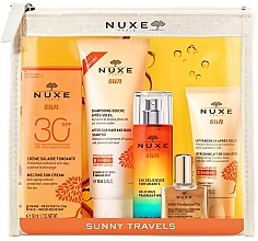 Парфумерія, косметика Набір, 6 продуктів - Nuxe Sunny Travel Set