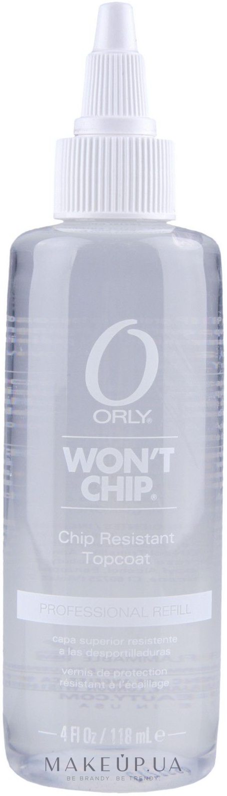 Закрепитель с полимерами - Orly Won't Chip — фото 120ml
