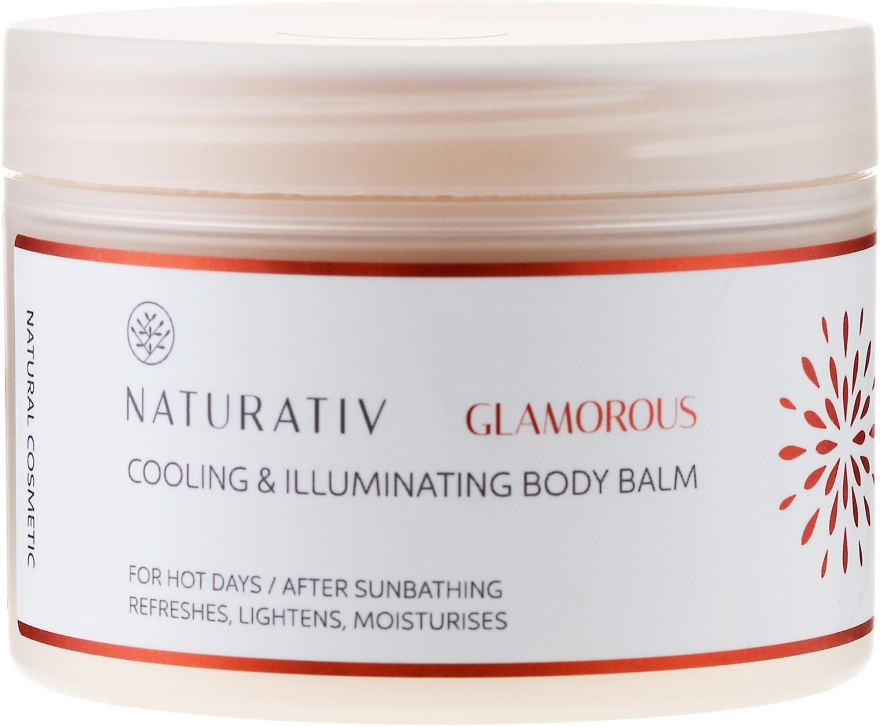 Бальзам для тіла - Naturativ Cooling & Illuminating Body Balm — фото N1