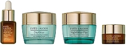 Набор - Estee Lauder All Day Hydration Skincare Starter Set (f/ser/15ml + f/cr/2x15ml + eye/cr/5ml) — фото N1