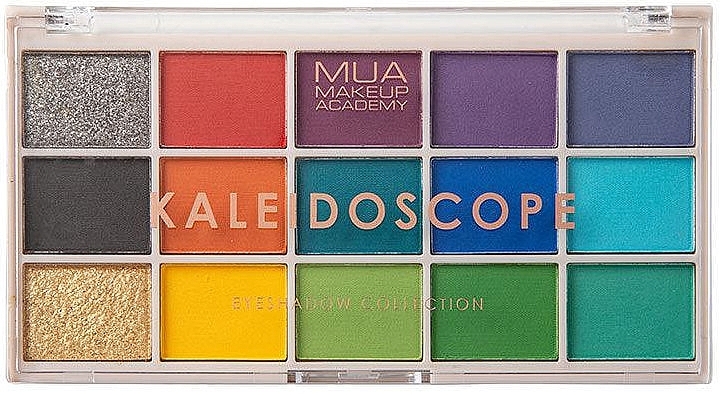 Палетка тіней для повік - MUA 15 Shades Eyeshadow Palette — фото N1