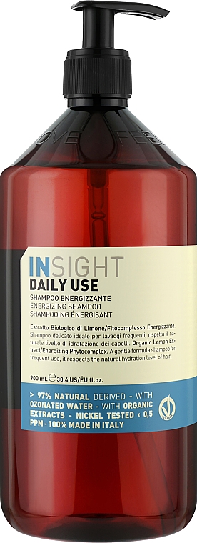 Шампунь энергетический для ежедневного применения для волос - Insight Energizing Shampoo — фото N3