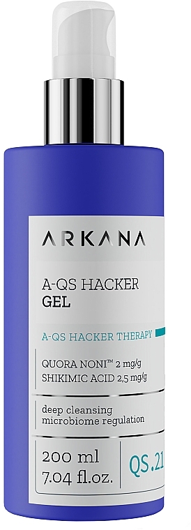 Очищающий гель для лица - Arkana A-QS Hacker Therapy Gel — фото N1