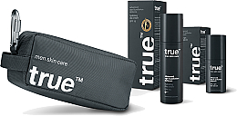 Духи, Парфюмерия, косметика Набор - True Men Skin Care (cr/50ml + ser/20ml + bag/1pc)