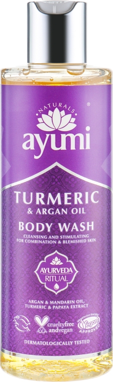 Гель для душу - Ayumi Turmeric & Argan Oil Body Wash — фото N1