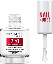 Лак-основа та закріплювач для нігтів 7 в 1 - Rimmel Nail Nurse 7 in 1 Nail Treatment — фото N2