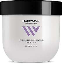 Духи, Парфюмерия, косметика Скраб освіжаючий для жирного волосся "Sebum Balance" - HAIRWAVE Hair Scrub Sebum Balance
