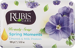 Духи, Парфюмерия, косметика Мыло "Весенние моменты" в бумажной упаковке - Rubis Care Spring Moments Noutishing Soap