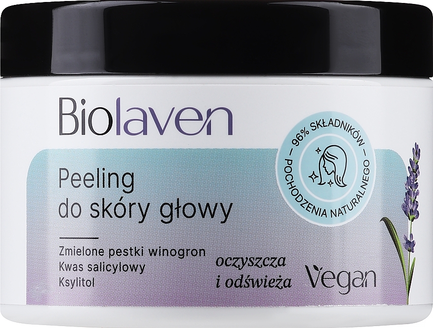 Пілінг для шкіри голови - Biolaven Organic Hair Peeling — фото N1