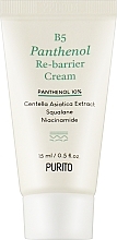 Духи, Парфюмерия, косметика Восстанавливающий крем с пантенолом для лица - Purito B5 Panthenol Re-Barrier Cream Pantenol Travel Size
