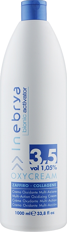 Окси-крем "Сапфир-коллаген" - Inebrya Bionic Activator Oxycream 3.5 Vol 1.05%