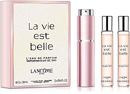 Духи, Парфюмерия, косметика Lancome La Vie Est Belle L'Eau - Набор (edp/18ml + 2xrefill/18ml)