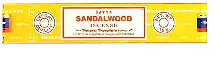 Благовония "Сандал" - Satya Sandal Incense — фото N2