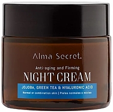 Антивозрастной ночной крем для смешанной и нормальной кожи - Alma Secret Anti-aging and Firming Night Cream — фото N1
