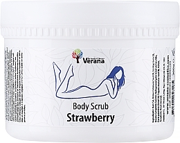 Скраб для тіла "Полуниця" - Verana Body Scrub Strawberry — фото N2