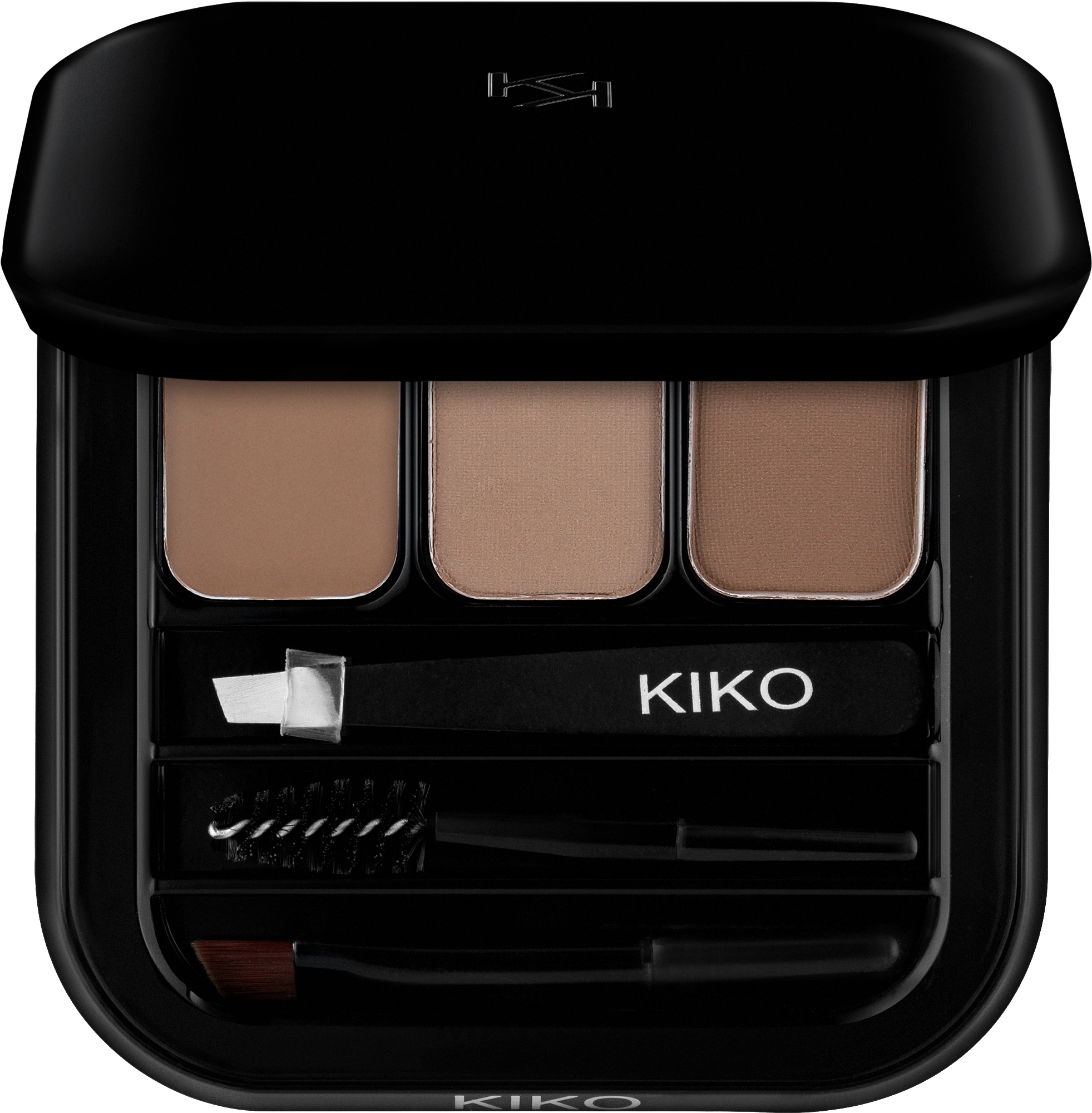 Палитра теней для бровей - Kiko Milano Eyebrow Expert Palette — фото 01 - Blonde