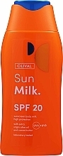 Духи, Парфюмерия, косметика Солнцезащитное молочко для тела и лица с SPF 20 - Olival Sun Milk SPF 20