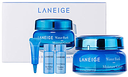 Духи, Парфюмерия, косметика Набор - Laneige Water Bank Moisture Cream Set (cr/50ml + toner/15ml + eye/gel/3ml + emulsion/15ml)