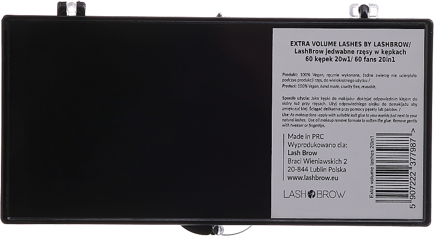 Накладні вії - Lash Brow Premium Flare Extra Volume Lashes — фото N2