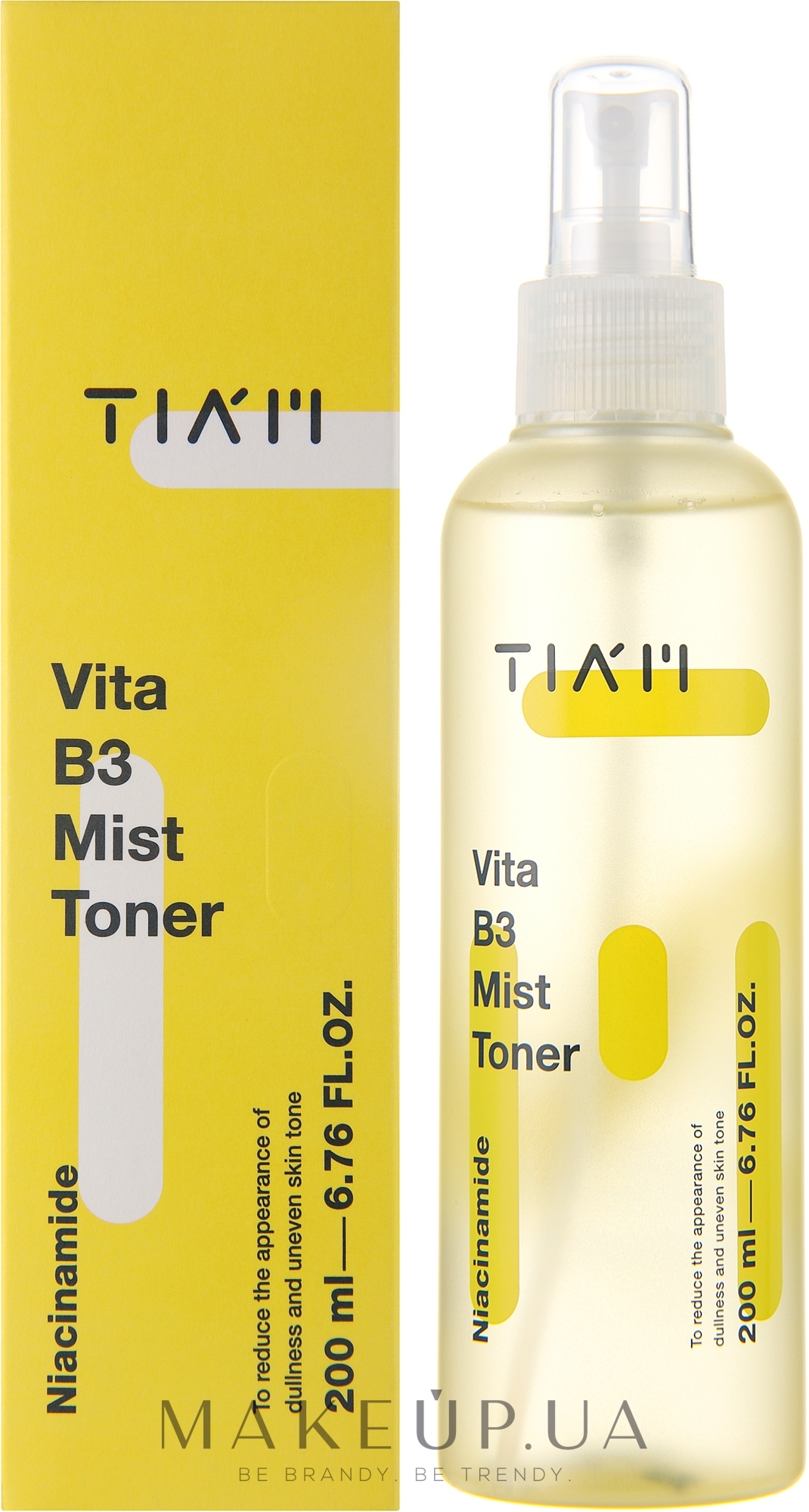 Тонер-мист с витамином B3 - Tiam Vita B3 Mist Toner — фото 200ml