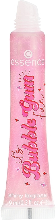 Блиск для губ - Essence Its Bubble Gum Fun Shiny Lipgloss — фото N1