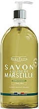 Мыло жидкое марсельское "Олива" - BeauTerra Marselle Liquid Soap Parfum Olive — фото N1