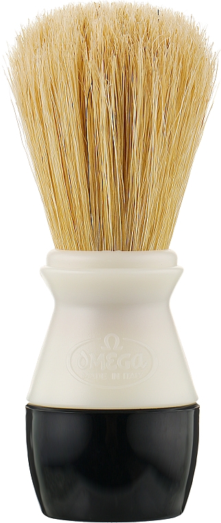 Помазок для гоління, 40099, білий - Omega — фото N1