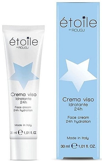 Зволожувальний крем для обличчя - Rougj+ Etoile 24h Hydration Face Cream — фото N1