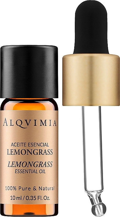 Ефірна олія "Лемонграс" - Alqvimia Lemongrass Essential Oil — фото N1