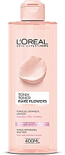 Успокаивающий тоник для сухой и чувствительной кожи - L'Oreal Paris Rare Flowers Tonic Dry and Sensative Skin — фото N5
