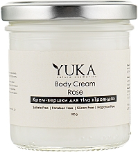 Духи, Парфюмерия, косметика Крем-сливки для тела "Роза" - Yuka Body Cream
