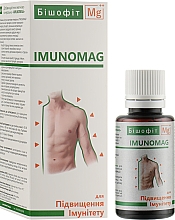 Минерально-растительная добавка для иммунитета - Бишофит Mg++ Imunomag — фото N2