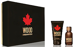 Dsquared2 Wood Pour Homme - Набор (edt/30ml + sh/gel/50ml) — фото N1